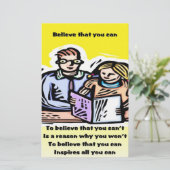 信じさ 便箋 (スタンド正面)