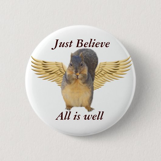 信じすべてwell_Button 缶バッジ (正面)