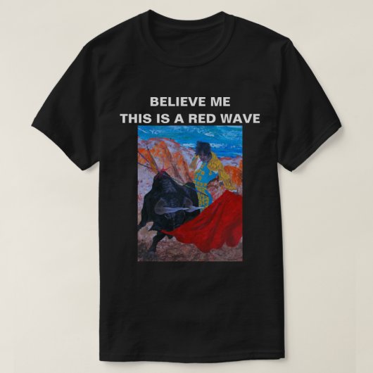 信じてください  Tシャツ (デザイン正面)