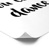 信じてくれアルコール引用文 ポスター (角)