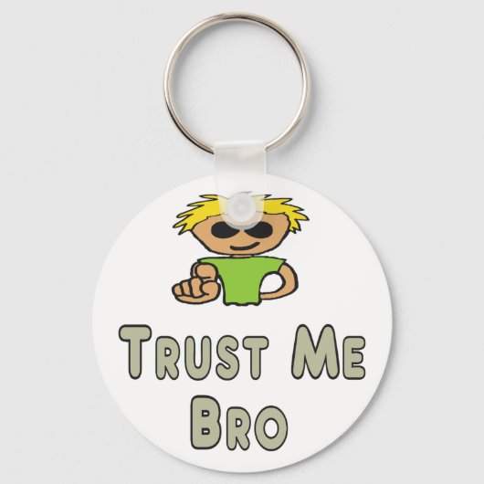 信じてくれ、兄貴 キーホルダー (正面)