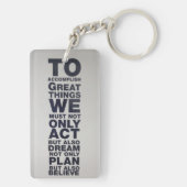 信じて下さい キーホルダー (裏面)