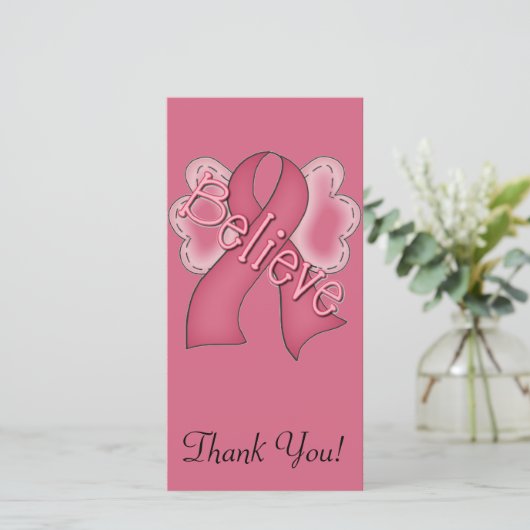 信じて下さい サンキューカード (スタンド正面)