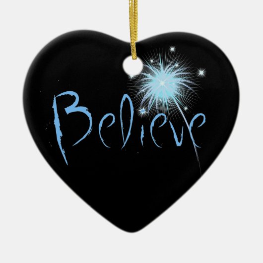 信じて下さい セラミックオーナメント (正面)