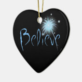 信じて下さい セラミックオーナメント (左)