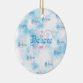 信じて下さい セラミックオーナメント (右)
