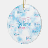 信じて下さい セラミックオーナメント (左)