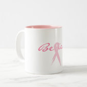 信じて下さい ツートーンマグカップ (正面左)