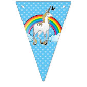 信じて下さい(ハッピーバースデー) バンティングフラッグ (第1の旗)