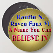 信じて下さい! 缶バッジ (正面&裏面)