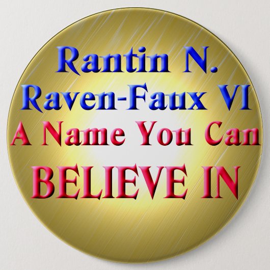 信じて下さい! 缶バッジ (正面)