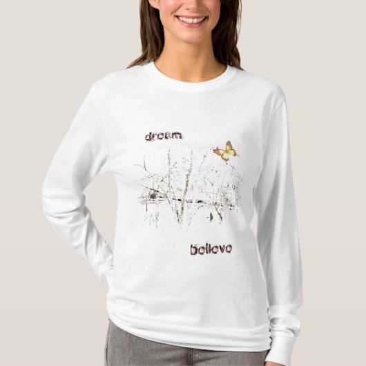 信じて下さい Tシャツ (正面)