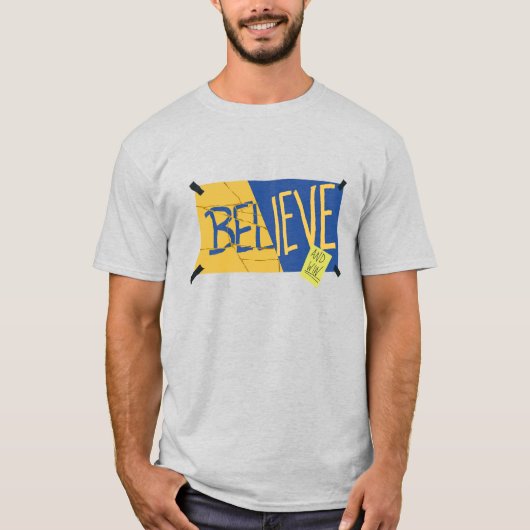 信じて勝つTシャツ Tシャツ (正面)