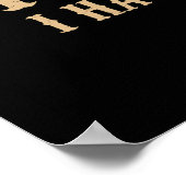 信じて私は良いモレルを持っているキノコのforagin ポスター (角)