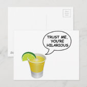 信じて -テキーラ ポストカード (正面/裏面)