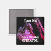 信じて!俺はクレーンのオペレーター1930の画像だ マグネット (正面/裏面)