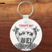 信じて！愛して！ キーホルダー (正面)