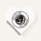 信じて、私は肉屋Tボーン ノートブック (正面)