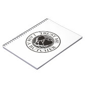 信じて、私は肉屋Tボーン ノートブック (左側)