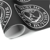 信じて、私は肉屋Tボーン ラッピングペーパー (ロールコーナー)