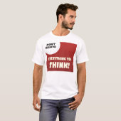 信じないで下さい Tシャツ (正面フル)