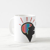 信じないマグカップ コーヒーマグカップ (正面左)