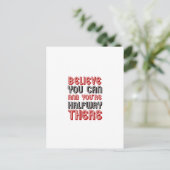 信じはあなたは途中 ポストカード (スタンド正面)