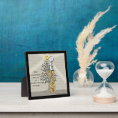 信じはしご – クリスマスツリー フォトプラーク (インサイチュ)