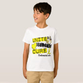 信じます治療の子宮内膜症を結合して下さい Tシャツ (正面フル)