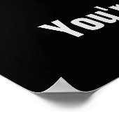 信じやる気を起こさせるあなたはの半分 ポスター (角)