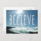 信じやる気を起こさせることわざ ポストカード (正面/裏面)