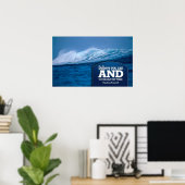 信じやる気を起こさせるポスタープリント ポスター (ホームオフィス)