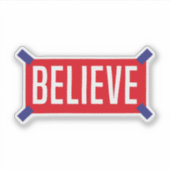 信じやる気を起こさせる引用文 シール (正面)