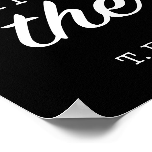 信じやる気を起こさせる引用文 ポスター (角)