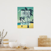 信じより行ける ポスター (キッチン)