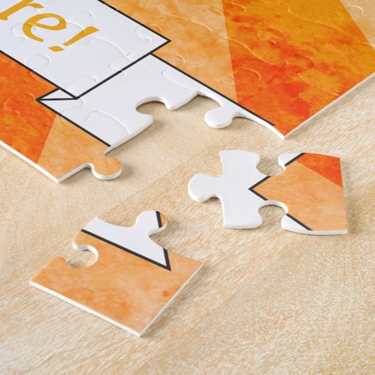 信じられないいとこのヒマワリとミツバチ ジグソーパズル (側面)