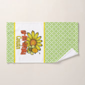 信じられないいとこのヒマワリとミツバチ バスタオルセット (ハンドタオル)