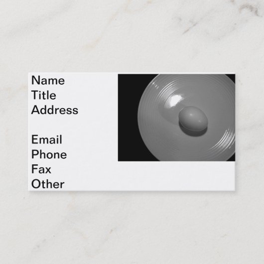 信じられないい食用 名刺 (正面)