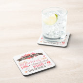 信じられないお母さん幸せな母の日 |コースター コースター (右側)