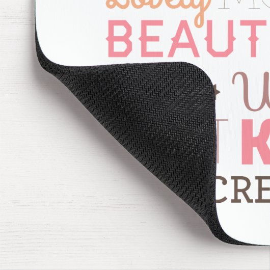 信じられないお母さん幸せな母の日 |マウスパッド マウスパッド (コーナー)