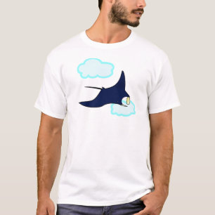 信じられないく飛んでいるなオニイトマキエイ Tシャツ