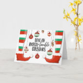 信じられないほどのクリスマスボーブルを信じられないほどの額で買う カード (黄色い花)