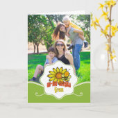 信じられないほどのグラムのひまわりとミツバチ カード (黄色い花)