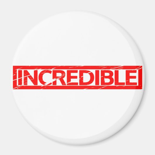 信じられないほどのスタンプ マグネット (正面)