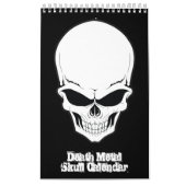 信じられないほどのゾンビアポカリプス素晴らしスカル カレンダー (カバー)