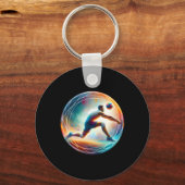 信じられないほどのバ救レーボール – アクションDesのアスリート キーホルダー (正面)