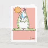 信じられないほどのフェート誕生日 カード (正面)