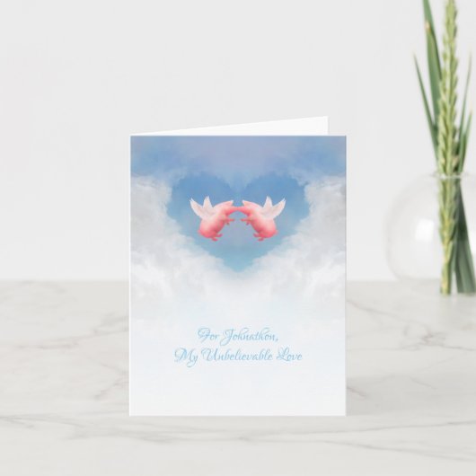 信じられないほどのラブカード カード (正面)