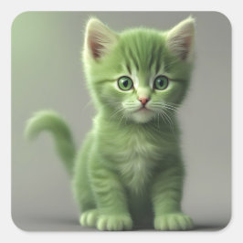 信じられないほどの子猫 スクエアシール