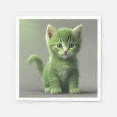 信じられないほどの子猫 スタンダードカクテルナプキン (正面)